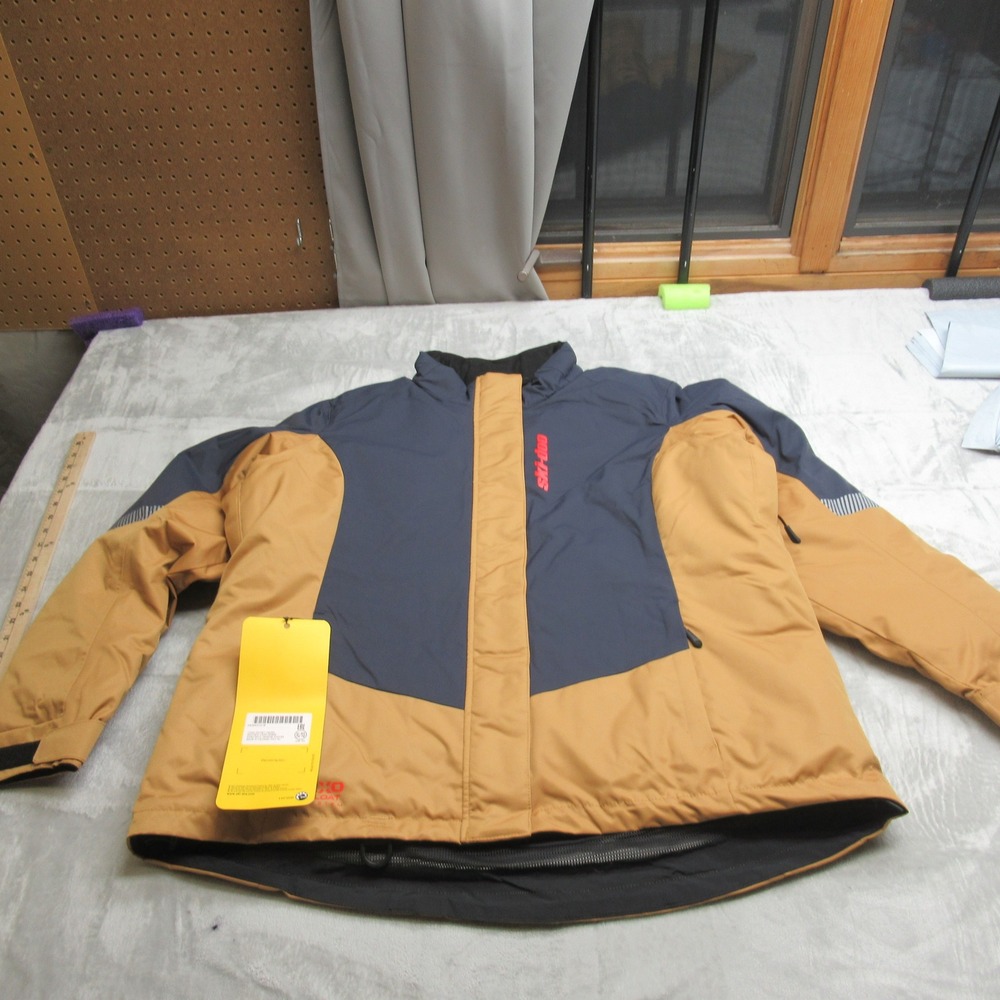 Ski Doo Vasa Jacket Womens XL Beige Waterproof Insulated‎ Snowmobile $409 NEW
